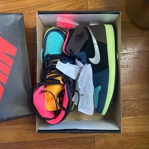 Retro Jordan #1 bio hack sneakers